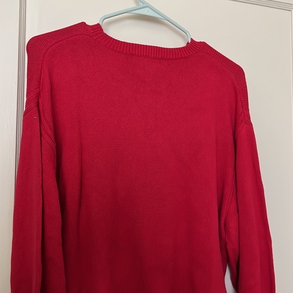 nautica red sweater size: L - Picture 6 of 7